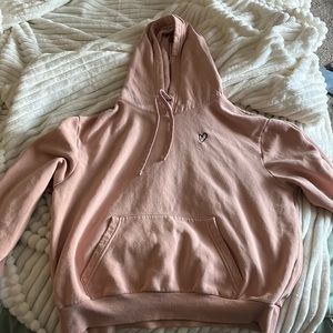 H&M pink heart sweatshirt!!